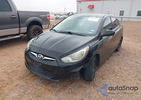 2013 Hyundai Accent Gls из США, поврежденный, VIN KMHCT4AE0DU295746